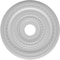 Ekena Millwork Cole Thermoformed PVC Ceiling Medallion (Fits Canopies up to 5 1/8"), 19"OD x 3 1/2"ID x 1"P CMP19CO - alternate 3